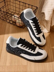 Casual, Comfortable, Fashion Slip-Resistant Flat Outdoor Running Shoes For Young Men, Suitable For Spring/Autumn