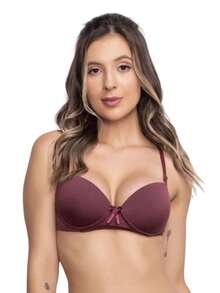 Women Bras & Bralettes - Màu Đỏ Sâu - Xem 1