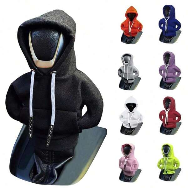 4,7 Zoll universelle Automatikschalthebel-Abdeckung aus Polyester, Autozubehör für Innenausstattung