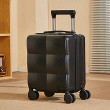 14-Inch Carry-On Luggage, Lightweight & Durable Personal Suitcase, Compact & Fashionable Travel Bag With 360° Swivel Wheels, Essential For Travel - Black - View 10