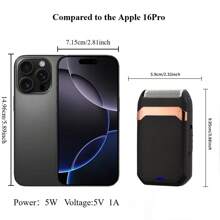 GERTZY Rechargeable Multi-Function Electric Shaver, Men's Beard Trimmer, Electric Shaver For Men, Pop-Up Trimmer, Suitable For Head And Facial Hair Grooming, With Brush, Home Salon For Men, High-Quality Gift Choice