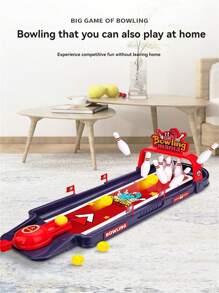 Youth Table Bowling And Football Basketball Launch Kit - Party Interactive Party Games, Indoor And Outdoor Sports Toys