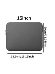 1 pieza Funda de laptop minimalista y elegante, cabe computadoras portátiles de 11"/13"/14"/15", tabletas