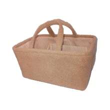 1 Pc Storage Basket Household Snack Storage Box Desktop Basket Storage Basket Sundries Toy Teddy Plush Storage Basket