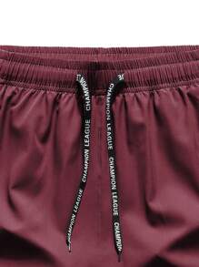 Herren Sporthosen, atmungsaktives, schnell trocknendes Material für Morgenjogging, Laufen, Training, Fitness, Sommersaison