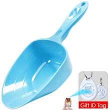 1Pc Food Scoops For Kitchens, Bars, Parties, Weddings, Practical Scoops For Shaved Ice, Pet Food Scoops, Cat And Dog Food Cups, 1 Cup Melamine Food Scoops With Measurement Lines (Including 1 Cup, 1/2 Cup, 1/4 Cup), Melamine Shovels
