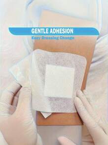 20PCS/5PCS Medical Wound Dressing Patch, Breathable Edge Gauze Pad, Wound Waterproof Patch Medical Sterile Patch Self-Adhesive Wound Dressing Patch For Emergency Kit Bag