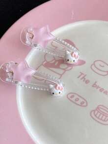 1 pezzo/2 pezzi/3 pezzi Fermagli per capelli carini e dolci Hello Kitty Sanrio, fermagli per capelli a forma di stella, fermagli per capelli laterali con frangia, adatti per appuntamenti, feste, matrimoni, adatti come regalo di Capodanno, guida ai regali natalizi, regali, viaggi, regali per donne, accessori per capelli, riempitivi per calze, riempitivi per calze da donna, regali di Natale, riempitivi per calze di Natale, regali per donne, riempitivi per calze per adulti, riempitivi per calze per adulti, accessori per capelli, accessori da donna, riempitivi per calze, accessorio per capelli per la maggiore età, accessori per capelli natalizi, idee regalo per donne, riempitivi per calze beauty