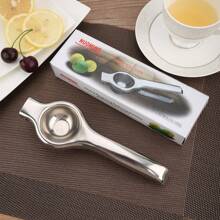 1pc Thick Non-Magnetic Stainless Steel Manual Juice Squeezer/Home Lemon Fruit Press/Kitchen Tool