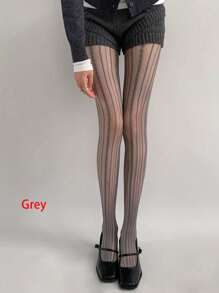 2 pares de meias-calças de renda diamante estilo balé, meias arrastão sensuais com listras verticais vazadas, meias-calças justas e emagrecedoras, leggings arrastão femininas/meias arrastão/meias arrastão com virilha aberta/meias-calças arrastão com suspensórios