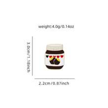 Broche émail Amoureux du chocolat, nouveaux ornements de mode décoratifs, badges de revers, sac, bijoux, cadeaux, style 2025