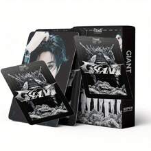 55 piezas Tarjetas LOMO de Colección de Postales de Apoyo al Grupo de Chicos Gigantes de la Ola Coreana KPOP
