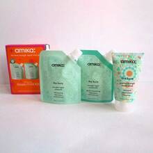 Amika The Kure Strength Repair Set : Shampoo & Conditioner 35ml/1.18 Us Fl.Oz , Repair Mask 50ml/1.69 Us Fl.Oz Travel Size Mini - Dầu gội 35ml + Dầu xả 35ml + Mặt nạ phục hồi tóc 50ml - Xem 4