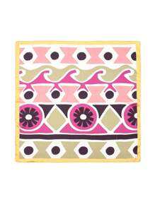1 Stück einfach bedrucktes 70cm großes Quadratisches Tuch, neuer Frühjahrs-Bandana für Frauen, vielseitig als Taillengürtel, Haaraccessoire, Kopftuch, modischer Halstuch