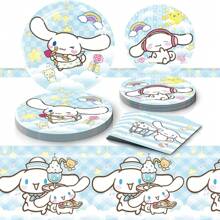 Sanrio Sanrio 41 Pcs Hello Kitty Party Decoration Hello Kitty Pink Kitty Including 1pc Tablecover 20 Pcs 7 Inches Plates And 20 Pcs 6.5 Inches Napkins Theme Birthday Party Decoration Favor Sets