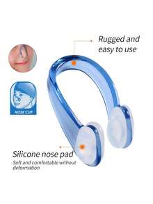 3/1个硅胶鼻夹，防水防滑鼻夹，适用于专业训练、成人、鼻塞、游泳、水上运动、泳池配件、游泳、游泳池、水上运动、鼻部保护、户外、游泳池、学生、游泳训练 - 彩色 - 查看 9