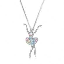 Collar de Bailarina Bailarina, regalo para dama, collar de joyería como regalo para actuación de baile