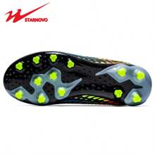 STARNOVO Dual Star 8 Professional Soccer Shoes For Men & Women, Long Studs Anti-Slip Elastic, Breathable Collar, Suitable For Training And Match