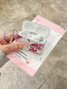 Estuche para auriculares con elementos oceánicos, como caparazón de tortuga, conchas marinas y coral, estuche transparente con 1 hebilla, compatible con funda para , auriculares, Pro (2.ª generación), 3, Pro, 1/2 y 4