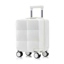 14-Inch Carry-On Luggage, Lightweight & Durable Personal Suitcase, Compact & Fashionable Travel Bag With 360° Swivel Wheels, Essential For Travel - Black - View 2