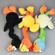 1 PC Plush Dog Lover And Dog Mom Love Toy Chicken Shaped Bite Resistant Squeaky Toys For Small Large Dog Lover And Dog Mom Loves Puppy Cat/Dog Lover Gift And Dog/Cat Mom Love Pets Training Accessories