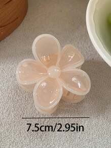 3 Stücke/1 Stücke Damen Jelly Farbige Kunststoff Haarspangen, modisch, elegant, einfach und einfach in einer einheitlichen Farbe, geeignet für Alltag, Lässig, Treffen, Pendeln, Urlaub, Frisur, Make-up, Haarklammern, Clips, Haarklammern, Sommersaison Haarklammer
