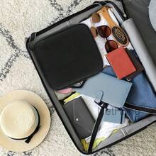 Extra-Large Makeup Case And Storage Box, Cosmetic Travel Bag, Makeup Organizer Bag, With Partitioned Compartments, Waterproof And Stain-Resistant, Suitable For Travel, Outings, Business Trips, And Home Cosmetic Storage - Black-small - View 6