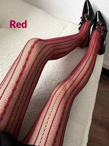 2 pares de meias-calças de renda diamante estilo balé, meias arrastão sensuais com listras verticais vazadas, meias-calças justas e emagrecedoras, leggings arrastão femininas/meias arrastão/meias arrastão com virilha aberta/meias-calças arrastão com suspensórios