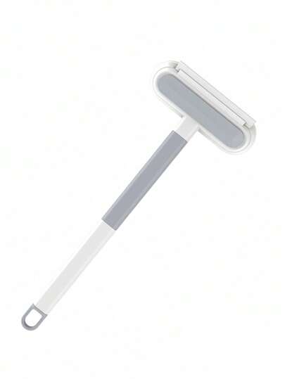 1pc Multi-Functional Window Brush - No-Remove Cleaning Home Glass Cleaning Tool For Both Dry And Wet Surfaces. Cat Hair Removal. One Wipe And It's Clean. With A Scraper. Wide Coverage. Easy To Clean. Can Scrape And Wipe. Multi-Purpose. Suitable For Various Surfaces