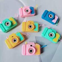 10 chiếc máy ảnh mini các loại - Máy ảnh giả vờ chơi có kính ngắm, hình ảnh, quà tặng tiệc sinh nhật, túi quà tặng, mặt dây chuyền ba lô, giải thưởng ngày lễ, quà tặng mừng sinh nhật - Nhiều màu - Xem 5