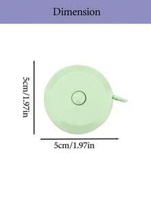 1pc Personalized Retractable Measuring Tape,60-Inch 1.5 Meter Tape Measures Dual Sided Flexible Ruler.Customized Name And Style.The Tape Measure Has Accurate,Large And Clear Markings In Both Inches And Centimeters,Easy And Convenient To Read. - Multicolor - View 4
