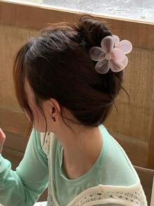 3 Stücke/1 Stücke Damen Jelly Farbige Kunststoff Haarspangen, modisch, elegant, einfach und einfach in einer einheitlichen Farbe, geeignet für Alltag, Lässig, Treffen, Pendeln, Urlaub, Frisur, Make-up, Haarklammern, Clips, Haarklammern, Sommersaison Haarklammer