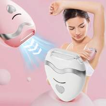 Electric Shaver For Women, Rechargeable Lithium Battery, USB Charging, Suitable For Full Body Hair Removal, Perfect Holiday Gift, Portable