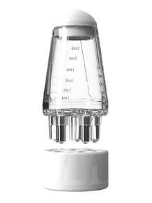 1 件头皮涂抹器液体梳便携式迷你按摩梳精油液体引导按摩器防脱发头皮护理工具，返校、旅行度假必备，女士发饰