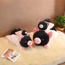 Plush Realistic Mini Pig Stuffed Animal Doll, Cute Pig Plush Doll For Kids, Comforting Pillow & Birthday Gift For Girls