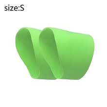 1 双男女款足球防滑硅胶护踝袜、运动护腿套