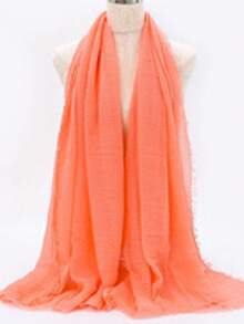 1pc Women's Solid Pleated Basic Classic Plain Headscarf Hijab Wrap Abaya Accessories - Pleated Cotton and Linen - View 66