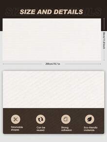 1 pezzo Graffiatoio per gatti adesivo e rifilabile, protettore antigraffio per mobili, divani e tappeti per uso interno, tappetino di ricambio per albero, mensole e tiragraffi per gatti, tavoletta di ricambio per grattugiare