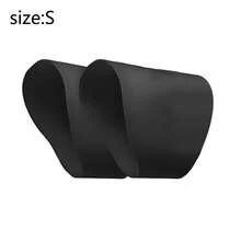 1 双男女款足球防滑硅胶护踝袜、运动护腿套