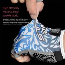 Outdoor Fitness Sport Half Finger Gloves, Thin Cycling Gloves For Men & Women