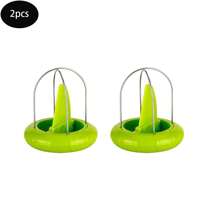 2-In-1 Stainless Steel Kiwi Peeler And Cutter, Easy To Grip. This Outdoor Portable Stainless Steel Green Peeler Is A Multifunctional Fruit Peeler And De Nucleating Tool That Is Easy To Carry. Very Suitable For Outdoor Picnics Or Camping