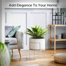 1/2 Stücke künstliche Agave Pflanze Deko UV-beständig tropische Sukkulente grüne Pflanze Frühling Sommer Kunstblumen für Garten, Balkon, Innenhof, Veranda, Küche, Esszimmer, Esstisch, Büro Heimdekoration