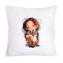 1/2/4pcs Vibrant Floral & Kimono Pattern Woven Heat Transfer Stickers, Washable PVC Decal For DIY T-Shirts, Bags, Pillows - Decorative Stickers For Clothing & Accessories, Enhance Doll Character Design, High Quality Printing