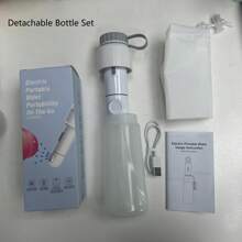 Bidê Portátil para Viagem - 2 Modos | Capacidade de 350 ml (12,3 oz) Garrafa Peri com 2 Modos de Pulverização, À Prova d'Água IPX7, Bidê Elétrico Recarregável de 400 mAh para Cuidados com Gestantes, Pós-Parto, Menstruação e Pós-Cirurgia, Higiene de Grávidas, Pós-Cirúrgica, Cuidados com Hemorroidas, Higiene Pré/Pós-Natal, Cuidados Maternos, Período Menstrual, Cuidados com Pacientes, Cuidados com Bebês, Idosos, Banheiro, Acampamento