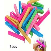 30pcs/20pcs/5pcs Food Bag Clips, Portable Food Preservation Sealing Clips, Reusable Moisture-Proof And Dustproof Clips, Suitable For Various Plastic Bags And Snacks, Kitchen Organization And Storage, Kitchen Accessories, Small Kitchen Tools, Bedroom, Travel, Office, School - Multicolor - View 14
