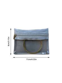 Bolsas de joias, bolsas com fecho de pressão em cores sortidas para anéis, pingentes e colares - Solução perfeita para armazenamento, organizador de joias, bolsas de viagem para joias, organizador de colares, [Brincos e almofadas para armazenamento de brincos grátis, compre 1 e leve 1 grátis, compre 2 e leve 2 grátis, por analogia]