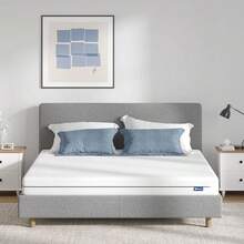 Avenco Mattress 7-Zone 2-In-1 Comfort Foam Mattress, Firmness Levels 3 And 4, Removable Fabric Cover, Oeko-Tex Certified, Height 16 Cm - Multicolor - View 1