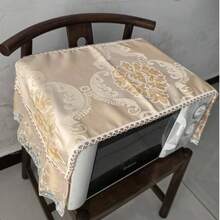 1pc Fabric Microwave Oven Cover, Dust Cover For Oven, Women's Day, Travel Essentials, Wedding Favors, Y2k, Bedroom, Car Accessories Women, Kitchen Decor,Wedding,Y2k,Party - Multicolor - View 17