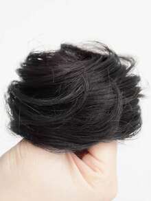 1 chiếc dây buộc tóc thời trang và thanh lịch, phụ kiện tóc giả, dụng cụ tạo kiểu tóc dùng hàng ngày, phụ kiện buộc tóc đuôi ngựa, dây chun buộc tóc. - Nhiều màu - Xem 11