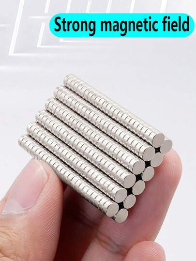 100 piezas de mini imanes con propiedades magnéticas fuertes, adecuados para el hogar, la cocina, la oficina, la escuela, la pizarra, manualidades DIY, pegatinas para el refrigerador